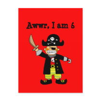 6 year old pirate boy postcards by jsoh 6 year old pirate boy postcards