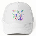 6 Year Olds Rock ! hats