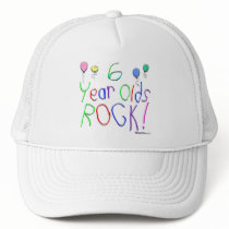 6 Year Olds Rock ! Hats