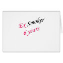 6 anos de ex-fumador cartões by quityourdarnsmoking 6 anos de ex-fumador cartões
