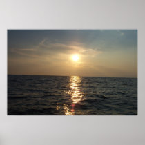 6ftx4ft-Gulf of Mexico Sunset posters