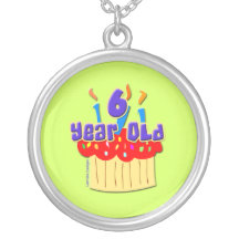 6th Birthday Custom Necklace