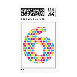 6th Birthday Stamp