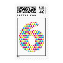 6th Birthday Stamp