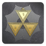 6th Degree: Intimate Secretary Square Stickers