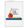6th Grade Teacher (Notebook) Cards