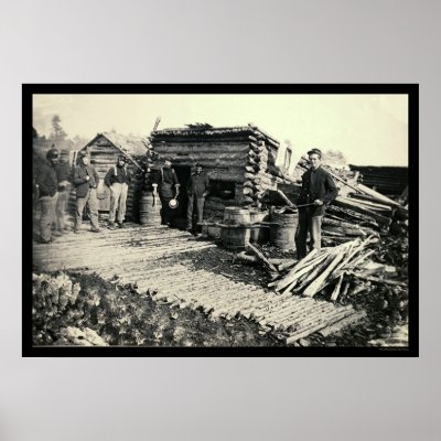 6th N.Y. Artillery Camp at Brandy Station, VA 1864 Posters by lc_civilwar