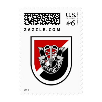 6th SFG-A 1 Postage by usa_sf