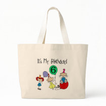 6th Stick Kids Party Canvas Bag