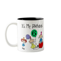 6th Stick Kids Party Coffee Mugs