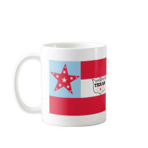 6th Texas Cavalry Flag mugs
