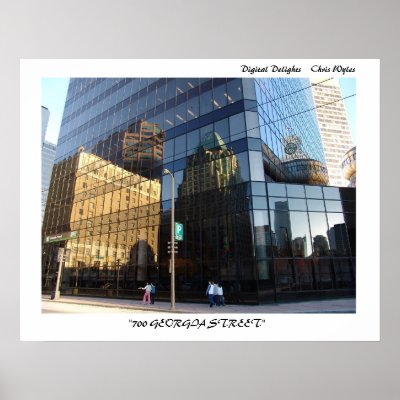 700 Georgia Street Poster by digide