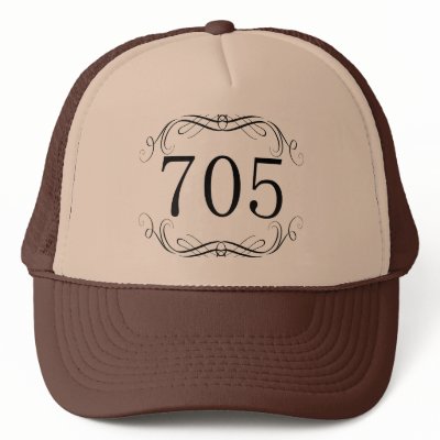 705 Area Code Hats by