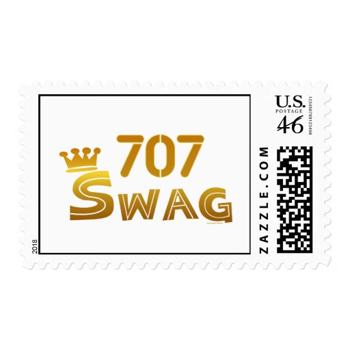 707 California Swag Postage Stamp