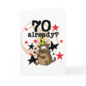 70 Already Birthday cards by birthdayTshirts 70 Already Birthday cards