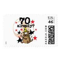 70 Already Birthday Stamp