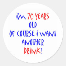 70 another drink stickers