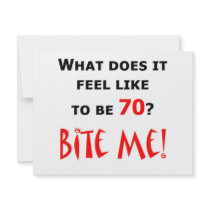 70 Bite Me! Invites