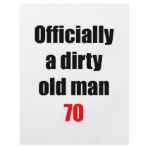 70  Dirty Old Man Flyer