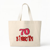 70 is 7 perfect 10's  (PINK) bags