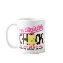70’s Cheerleader Chick mugs