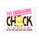 70’s Cheerleader Chick Postcards