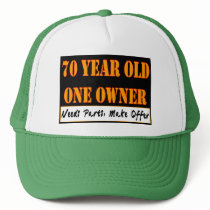 70 Year Old, One Owner - Needs Parts, Make Offer Hats