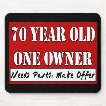 70 Year Old, One Owner - Needs Parts, Make Offer Mouse Mat