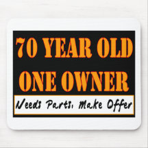 70 Year Old, One Owner - Needs Parts, Make Offer Mouse Pad