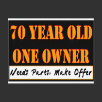 70 Year Old, One Owner - Needs Parts, Make Offer Post Cards