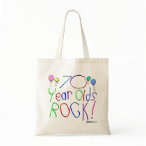 70 Year Olds Rock ! bags by BirthdaysRock 70 Year Olds Rock ! bags
