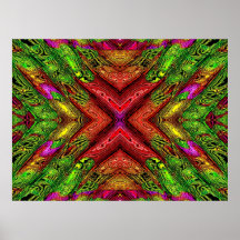 70's Blacklight Poster