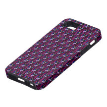 70's funky purple design for iPhone 5 iPhone 5 Cover