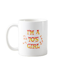70s Girl Coffee Mug