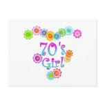 70's Girl Post Cards