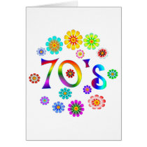 70s Love Greeting Card
