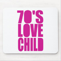 70's Love Child mousepads