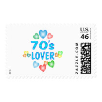 70s Lover Postage Stamp