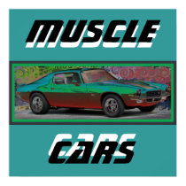 70s Muscle Car posters by sharpcreations 70s Muscle Car posters