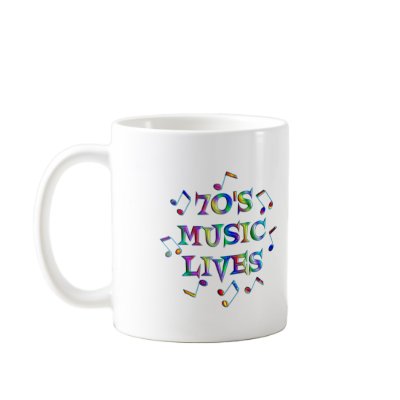 70s Music Lives Mugs by TLArnold6