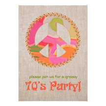 70's Party Invitation