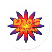 70's Pubes stickers