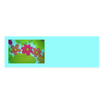 70's Retro Flower's Unique business cards
