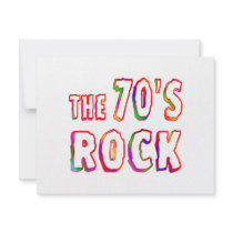 70s Rock Invitation