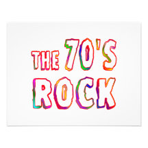 70s Rock Invitation