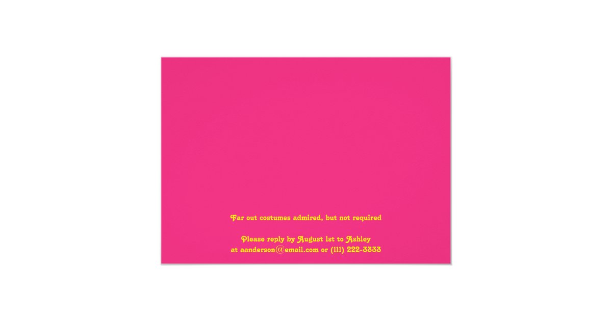 70s Theme Groovy Bell Bottoms Retirement Party Card Zazzle