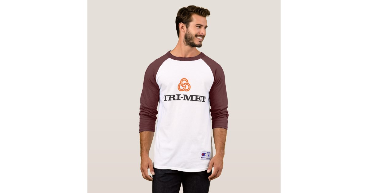 70s TriMet Baseball Throwback TShirt Zazzle
