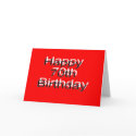 70th Birthday Card by NormaJean35 70th Birthday Card
