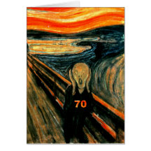 70th Birthday Card