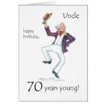70th Birthday Card for an Uncle